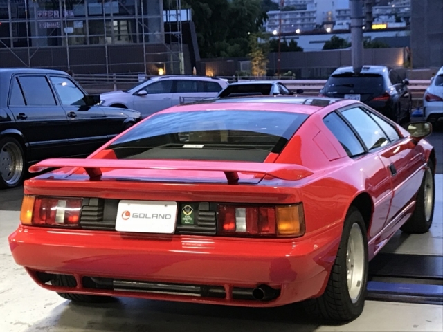 1990年 Lotus ｴｽﾌﾟﾘ ﾀｰﾎﾞSE 5速MT 中古並行 中古車情報-全店在庫